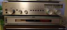 Wzmacniacz Philips 22AH306, sprawny, oryginalne wszystko.