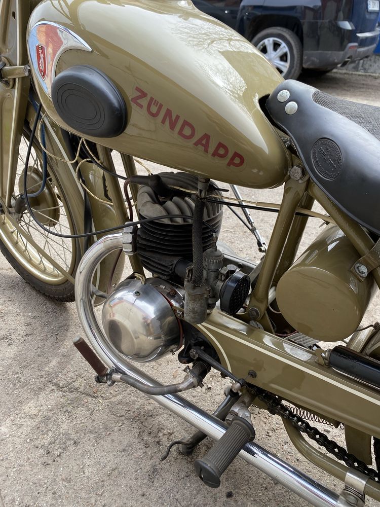 Ретро мотоцикл «Zundapp- db-200», 1939 г.