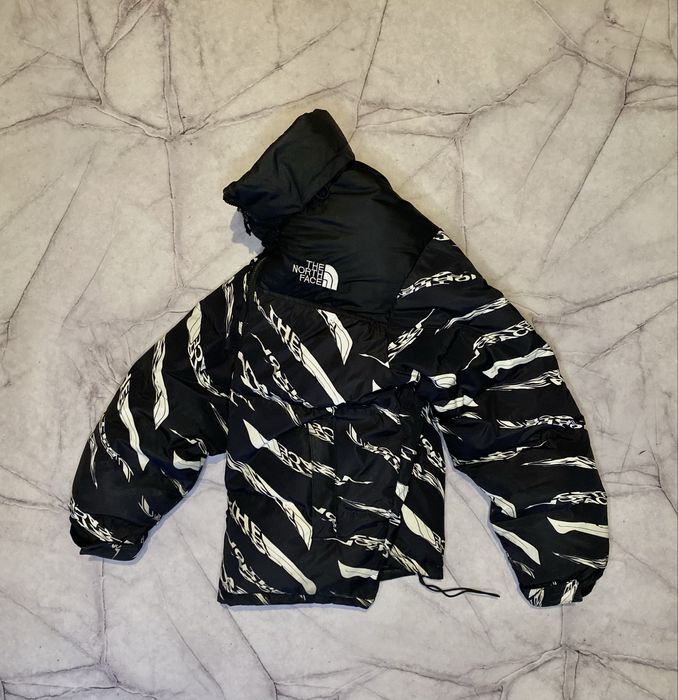 North Face zebra Rare пуховик ориігнал вінтаж
