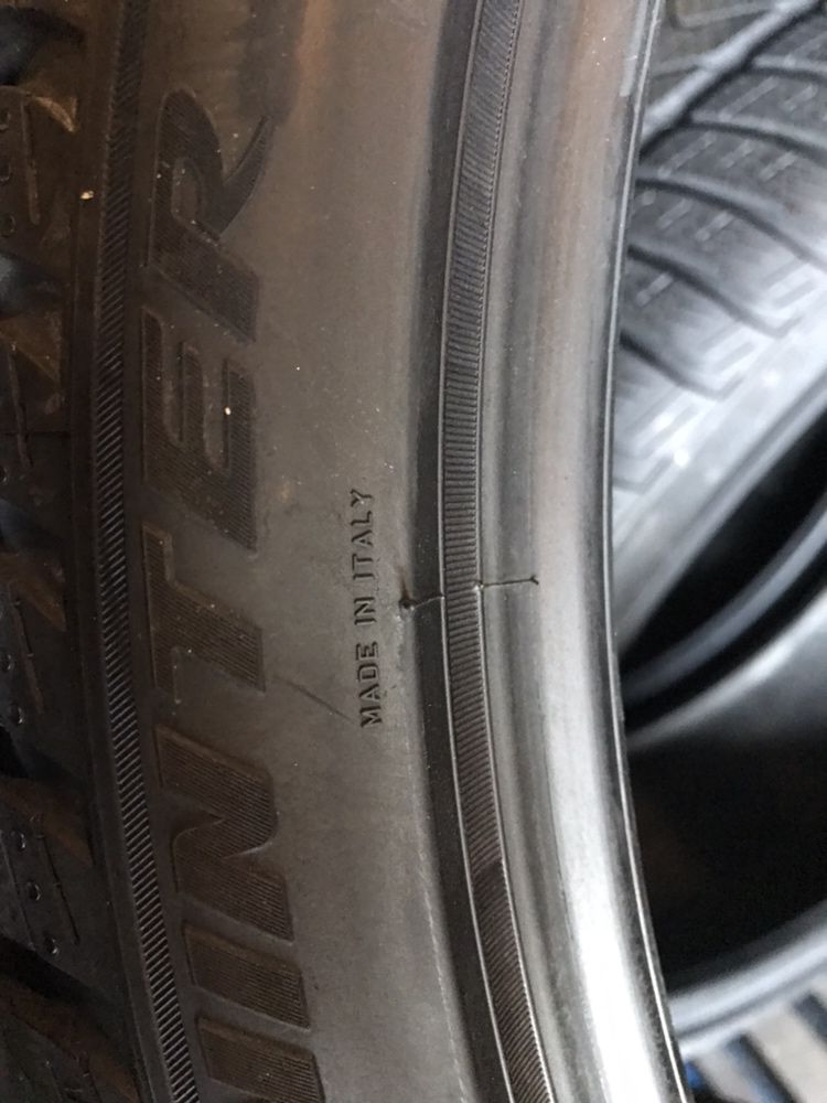 285/30/21+255/35/21 R21 Pirelli Sottozero 3 4шт зима