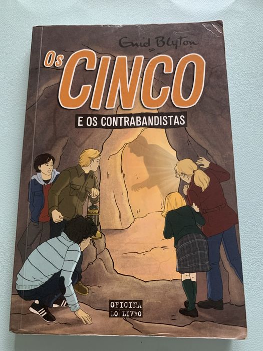 Livro Os Cinco e os Contrabandistas
