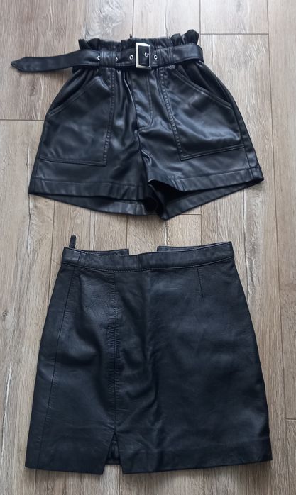 Spodnica skórzana Stan idealny. R. S