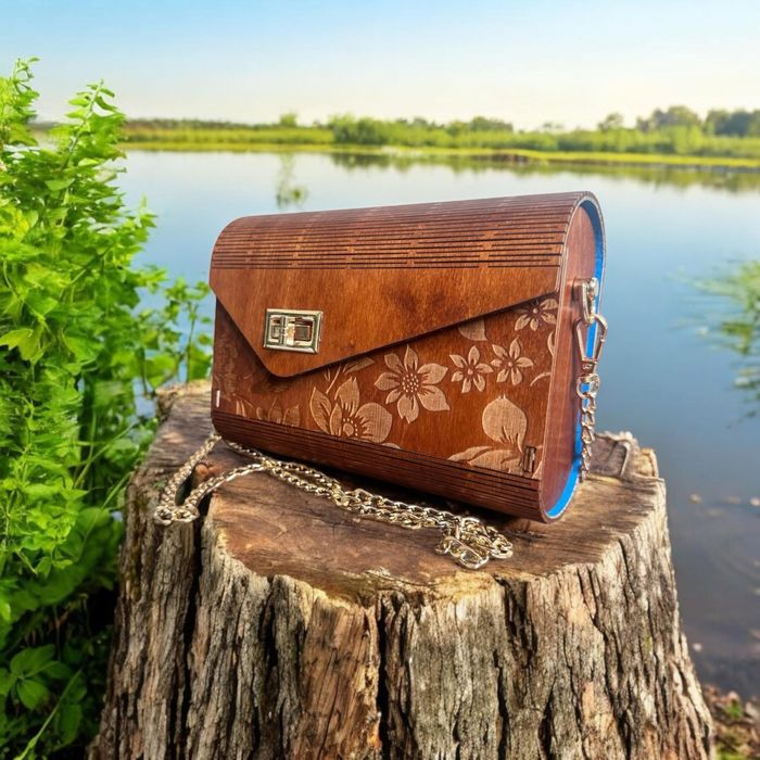 Torebka drewniana