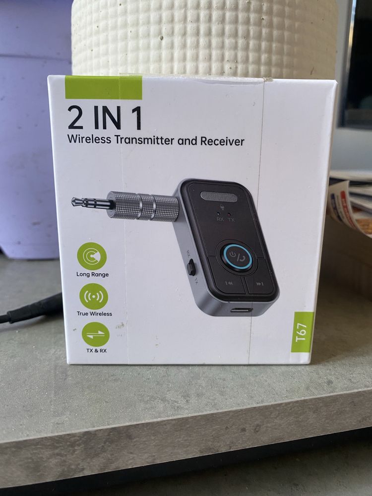Wireless transmitter and receiver T67