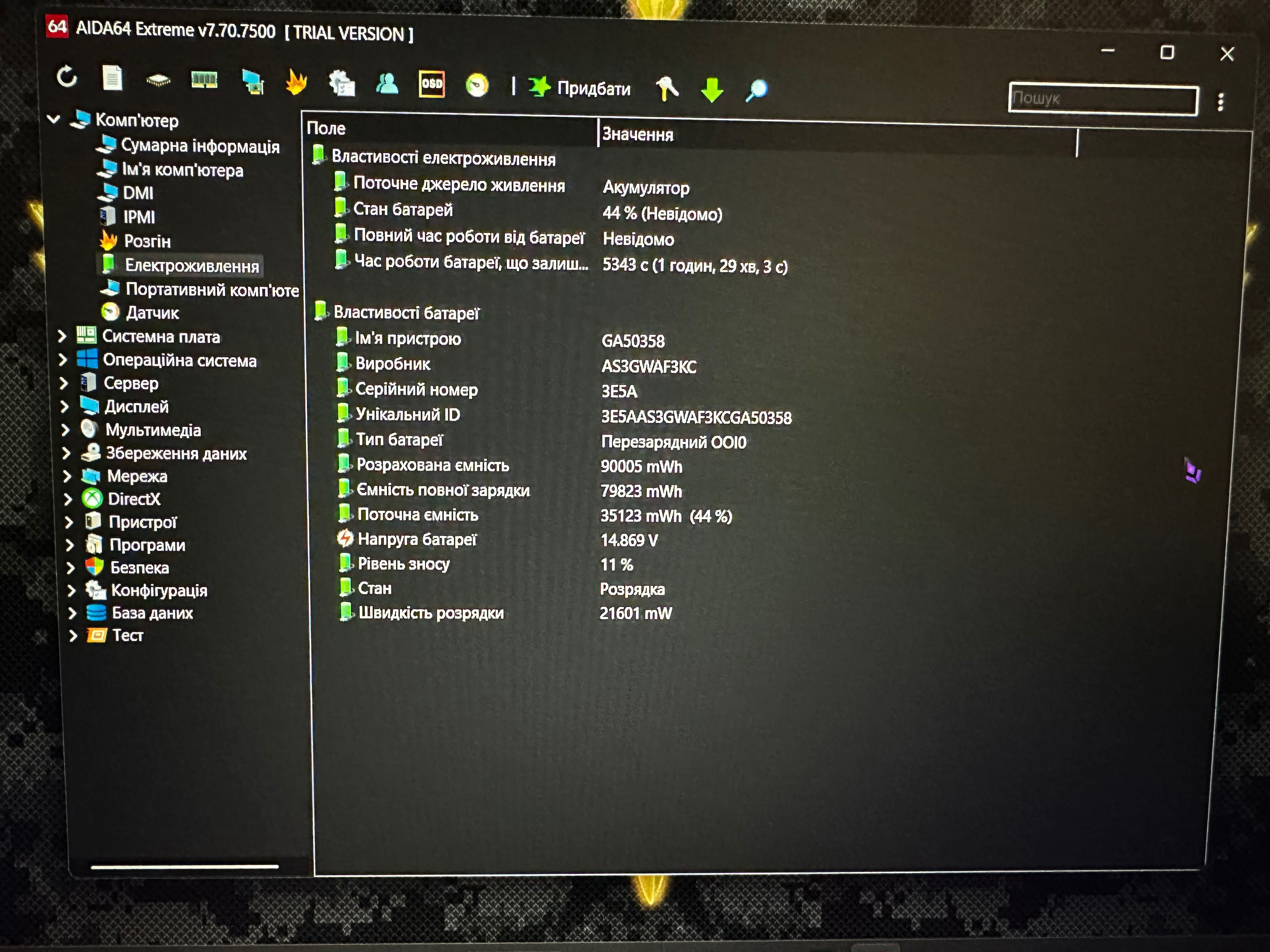 ASUS TUF Gaming F15 (FX507ZI-F15.I74070) • i7-12700H/RTX 4070/16 ГБ