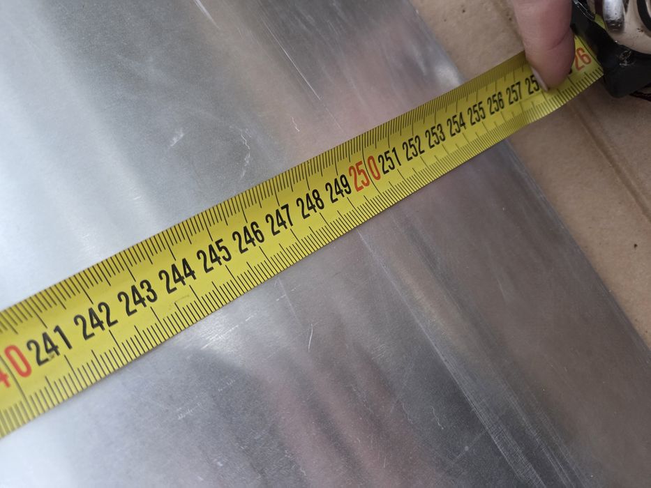 Drzwi z demontażu stal nierdzewna grube