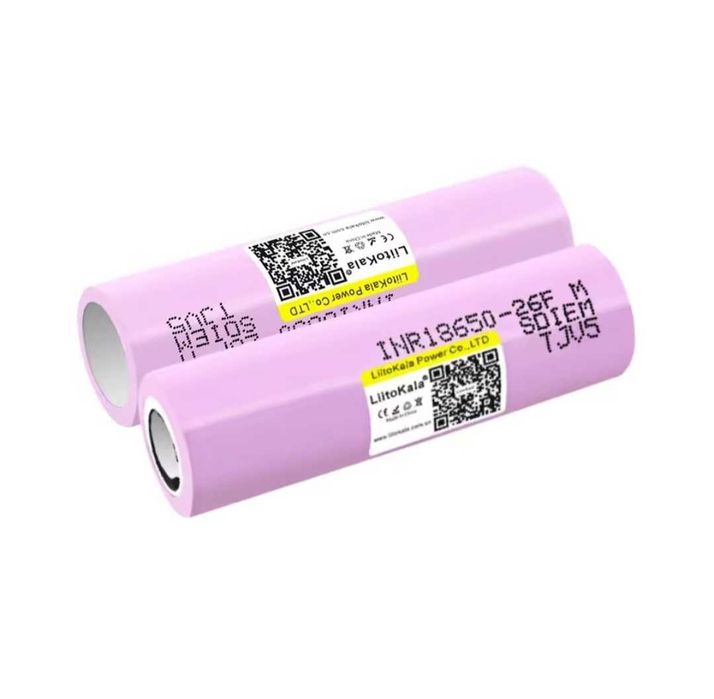 Аккумулятор Li-ion LiitoKala ICR18650-26F високотоковий 20А