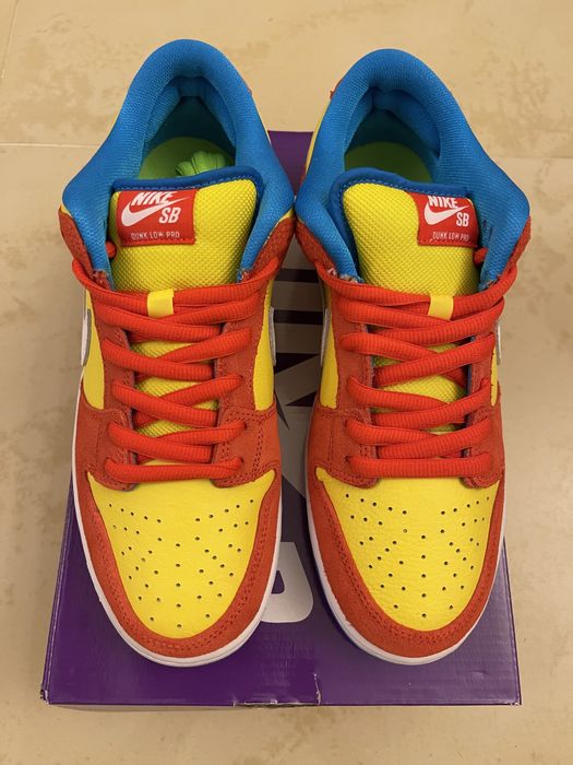 Кроссовки Nike SB Dunk Low Pro Bart Simpson Оригинал