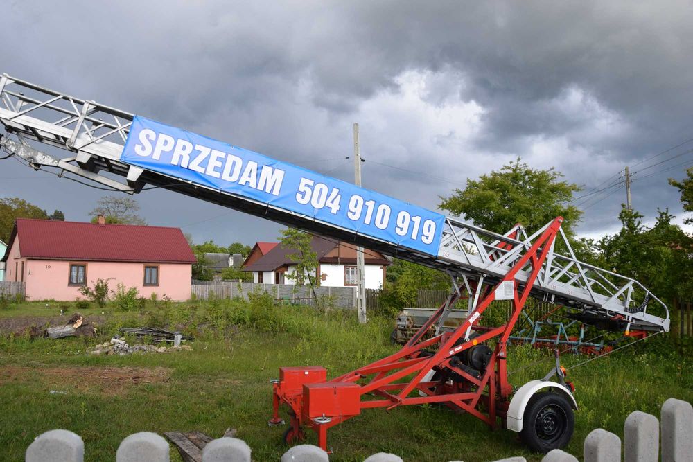 Drabina strażacka 18 metrowa -mobilna