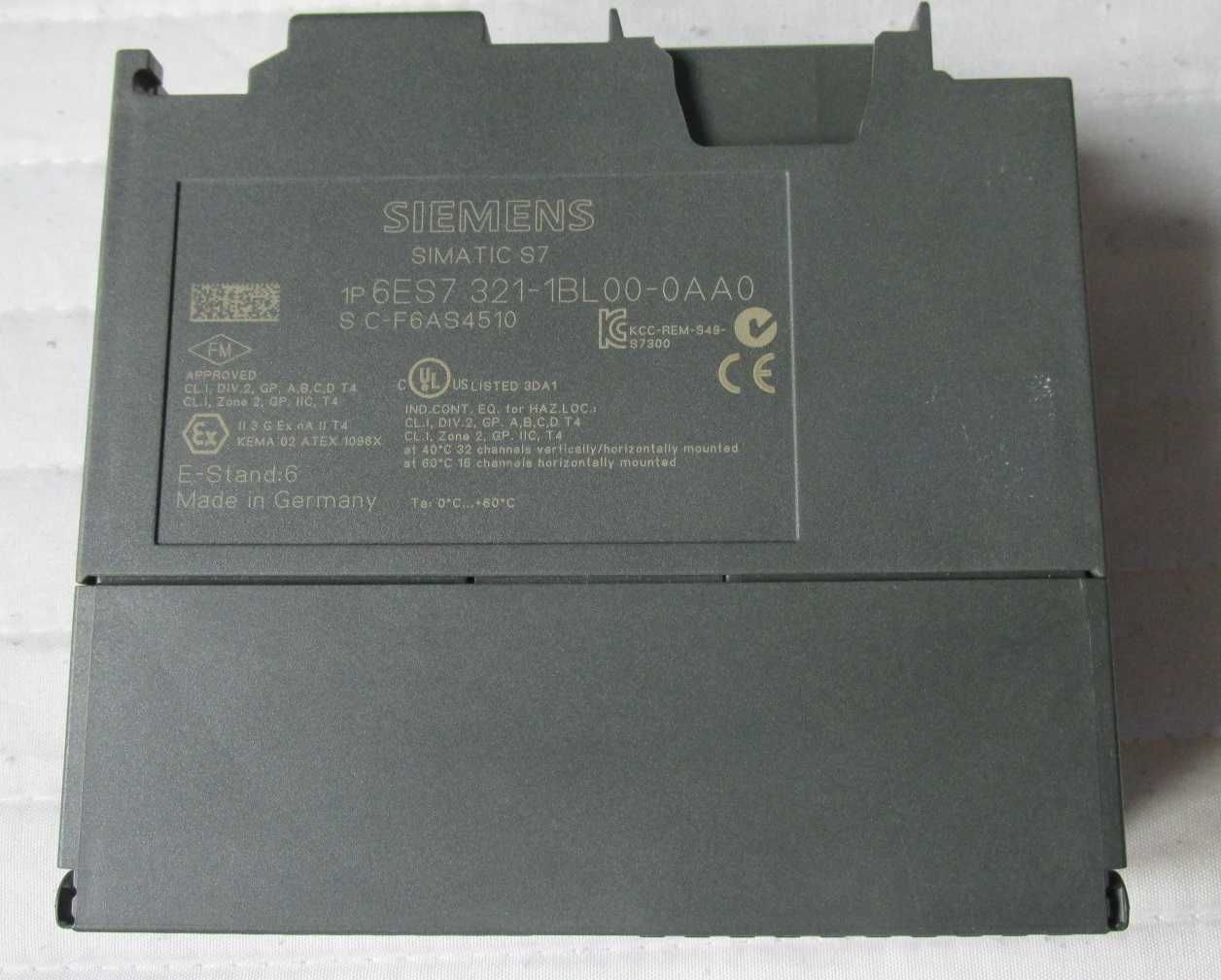 SIEMENS S7 system PLC (cyfrowa) - kompletna szyna 11 modułów