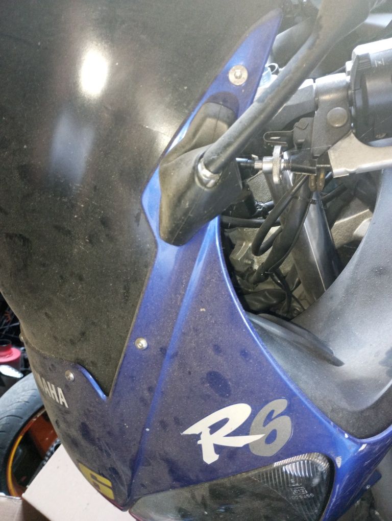 Części Yamaha yzf r6 rj03 98-02 bak lagi alternator sprzęgło ogon set