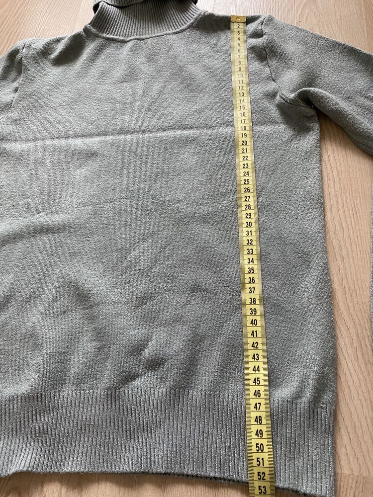 Sweter golf xs khaki