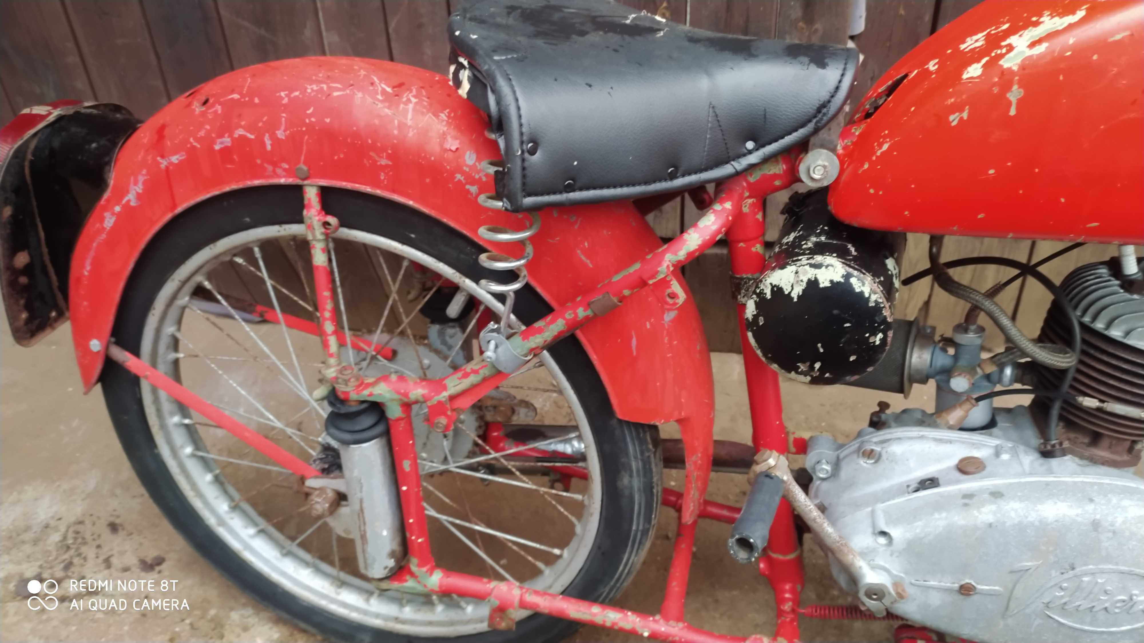 EXCELSIOR zabytkowy  motocykl 1957  silnik Vilersa  nie Junak awo bmw