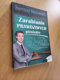 Książka ,,Zarabianie prawdziwych pieniędzy" - Bartosz Nosiadek