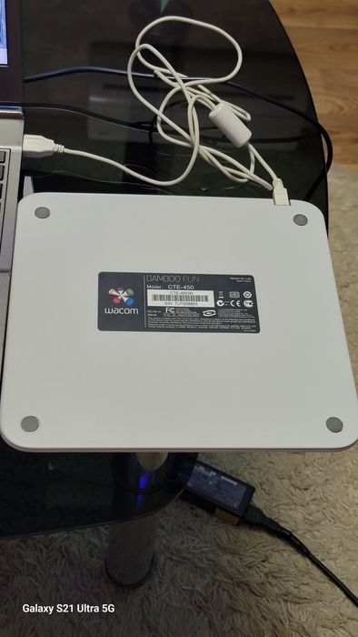 Графический планшет Wacom Bamboo Fun CTE-450 без пера