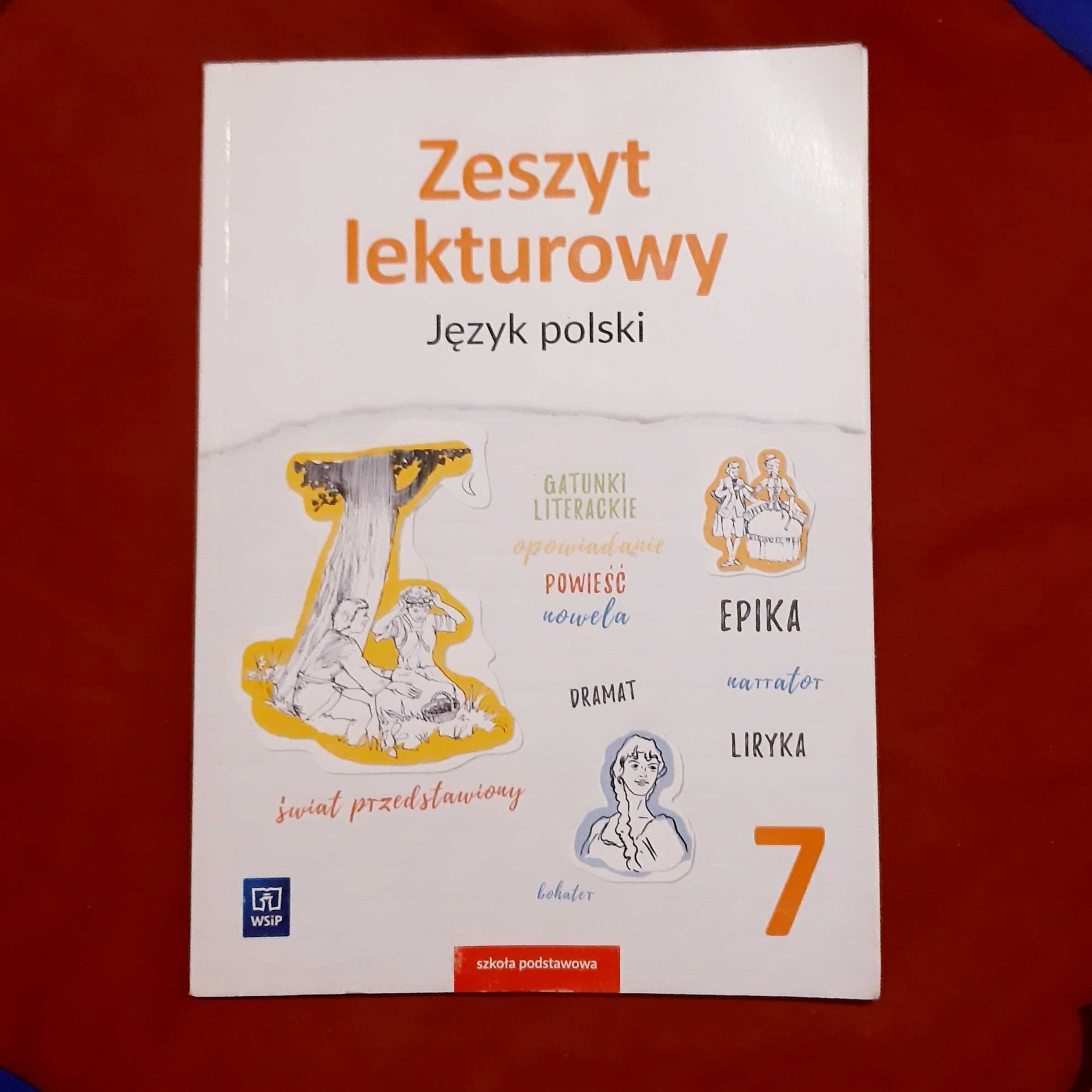 Zeszyt lekturowy Język polski 7