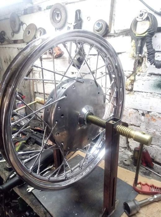 Станок, пристосування для коліс, налаштування, збирання коліс