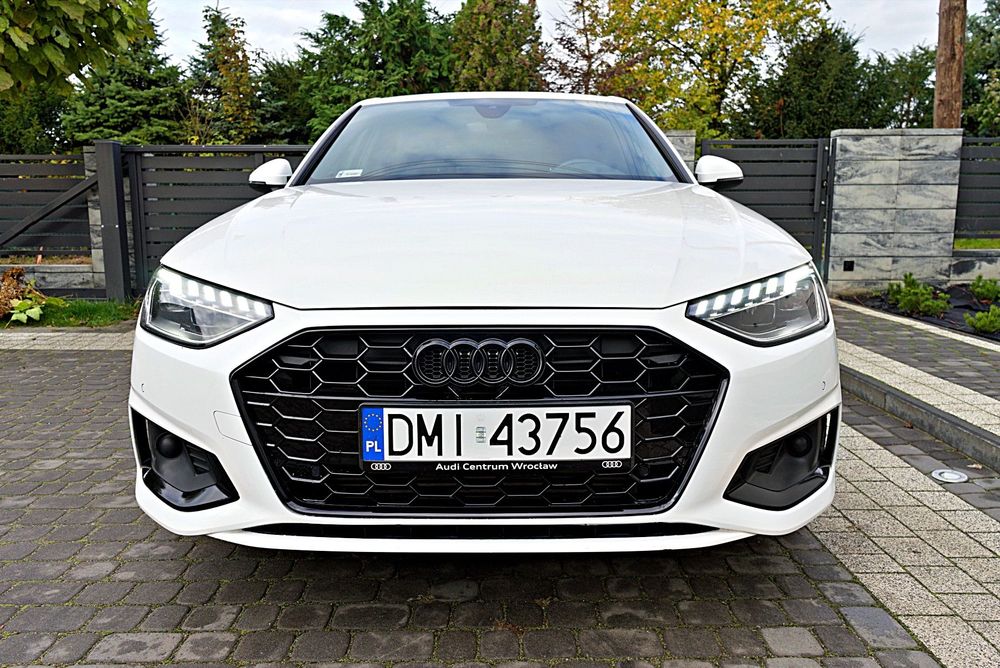 Audi A4 Limousine Polski Salon 1 Własciciel Virtual S-LINE Alcantara Kamera Radary VAT23