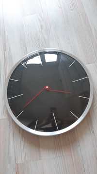 zegar z czarną tarczą 30cm