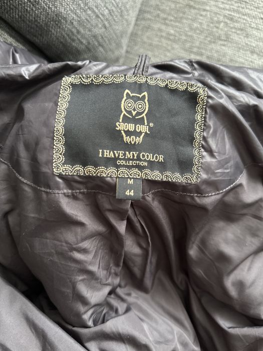 Zimowa włoska prosta kurtka damska