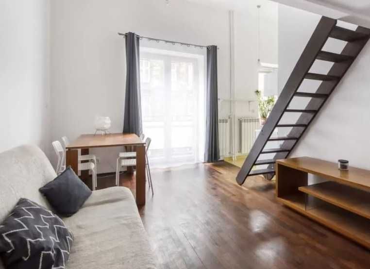 Centrum, kawalerka z oddzielną sypialnią