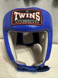 Кожаный шлем Twins
