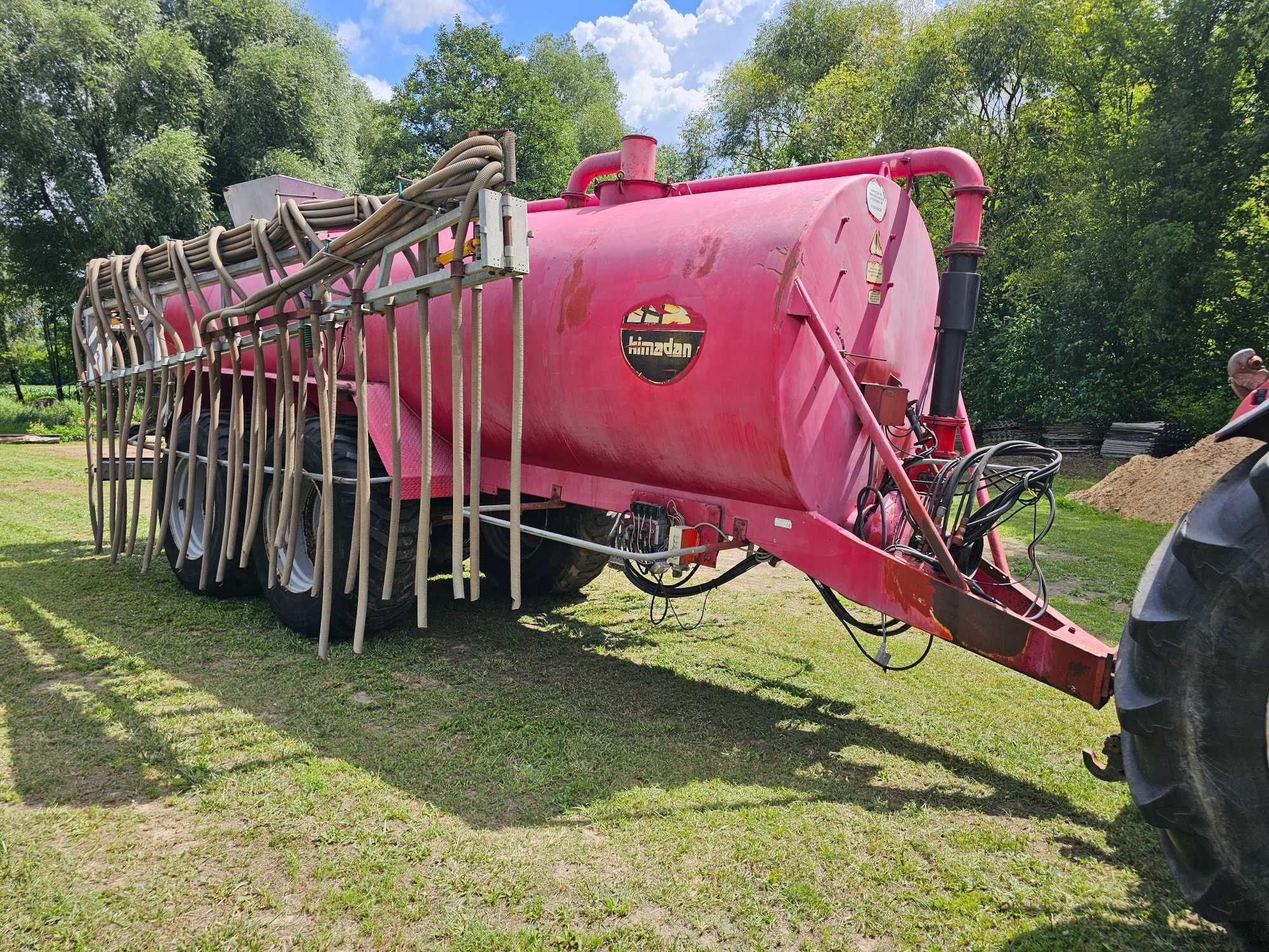 Beczkowóz Kimadan 20000 L Aplikator 24 m Joskin Samson