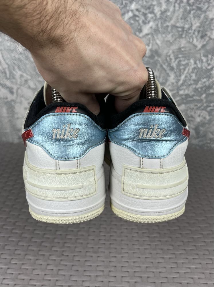 Nike air force 1 кроссовки 39 размер кожаные белые оригинал
