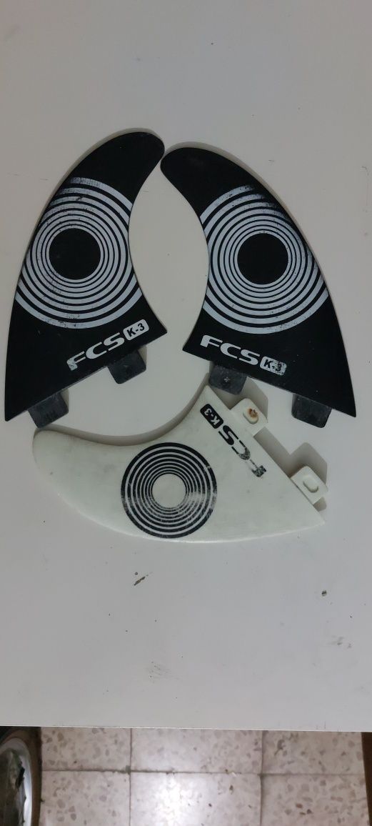 FCS K3 quilhas/fins