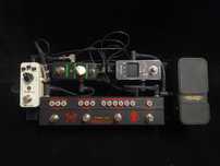 Pedaleira de Guitarra Sonicake com vários pedais