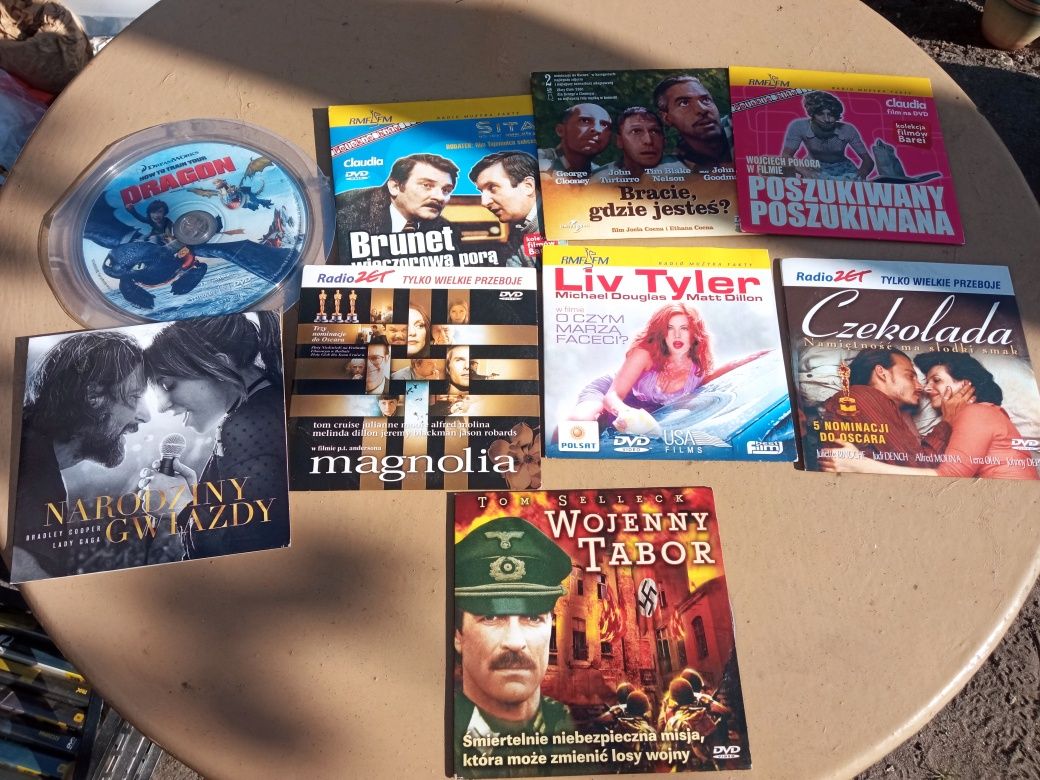 Zestaw filmów na DVD
