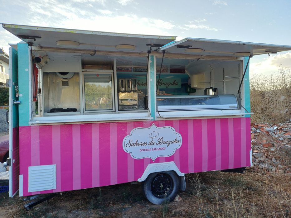 Roulote bar equipada