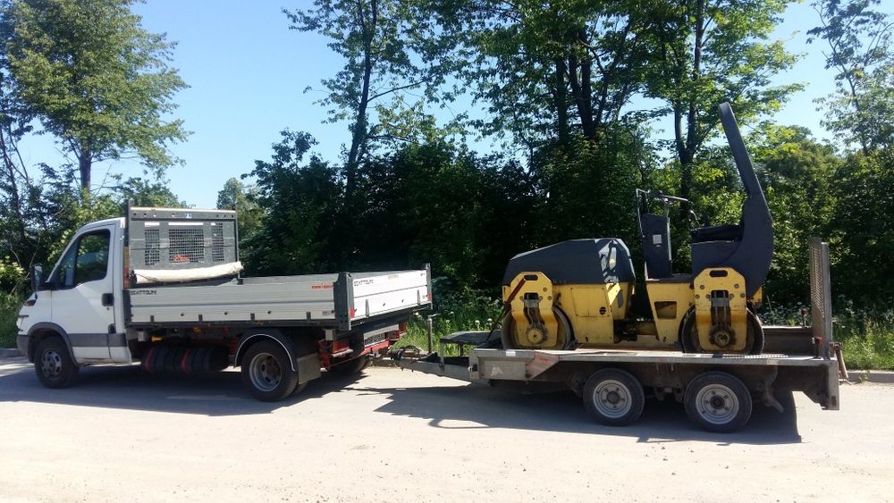 Usługi  koparka 3 tony. Usługi transportowe.