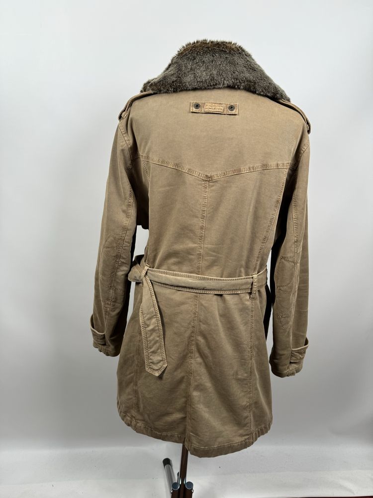 Camel Active bawełniany płaszcz trencz 46