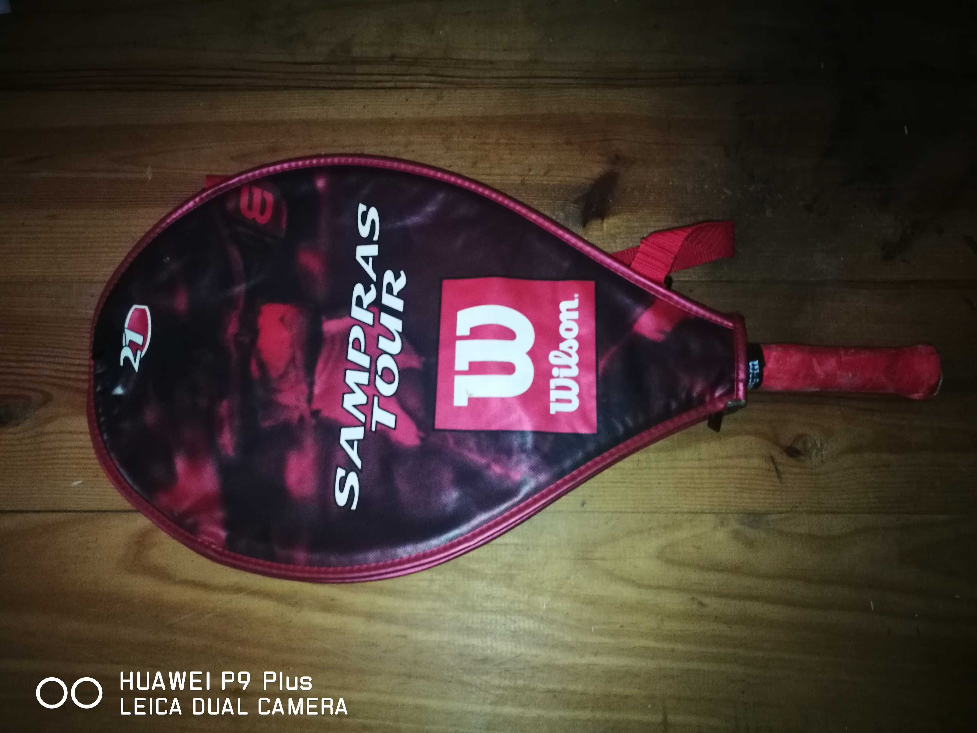 Raquete Tenís WILSON - Sampras Tour 21 com capa