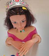 Кукла манекен голова с руками для причесок с аксессуарами