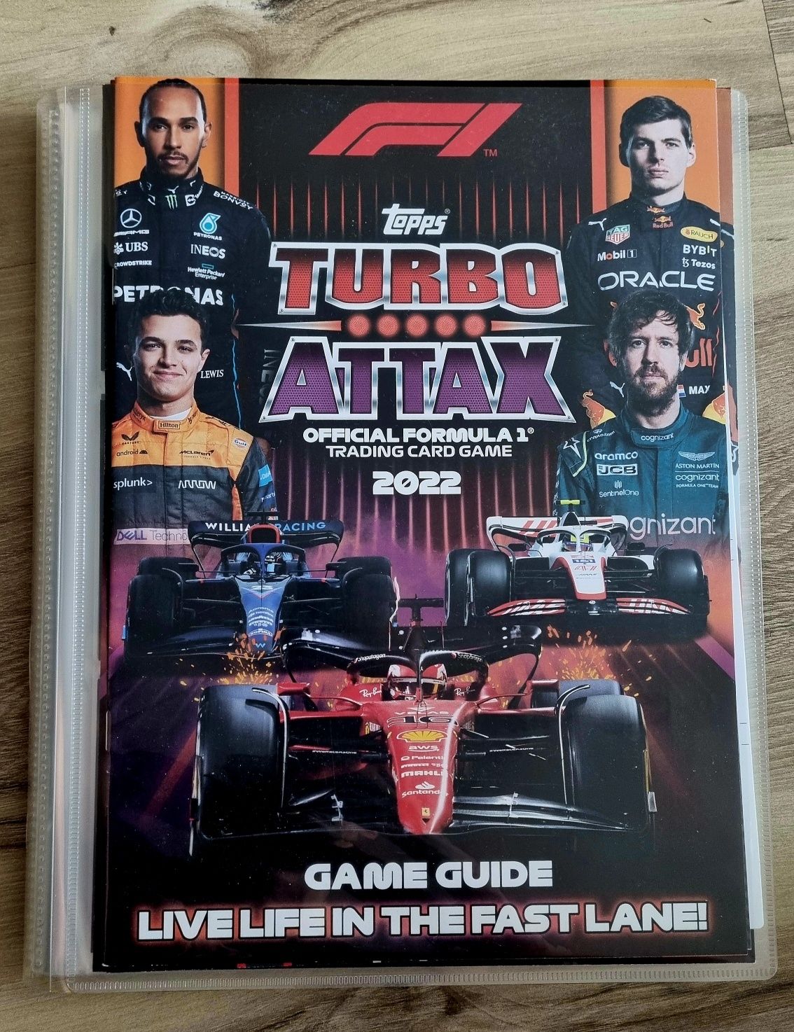 F1 - F1 Topps Turbo Attax 2022 Cały Album 1-361 Plus Limitowane