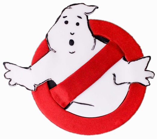 Ghostbusters Pogromcy Duchów logo z masy cukrowej