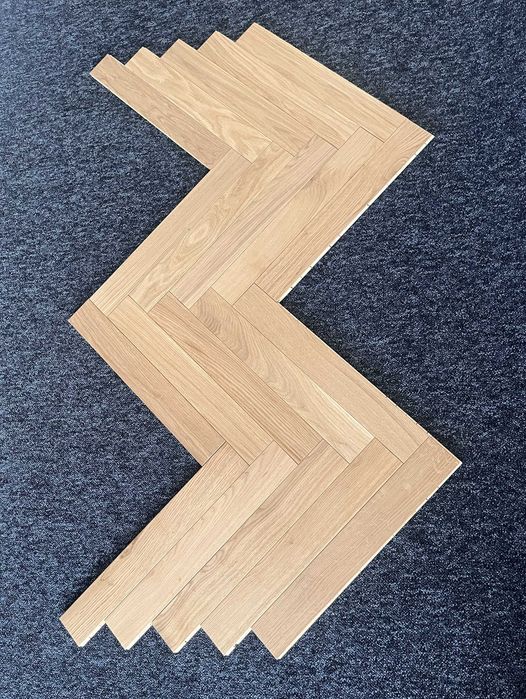 Jodełka klasyczna dębowa 11x68x470 Select Lakier [260 m2]