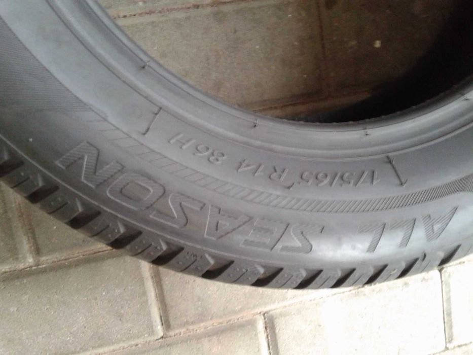 1 szt 175/65R14 Taurus jak nowa 8,0 mm 2021 rok całoroczna