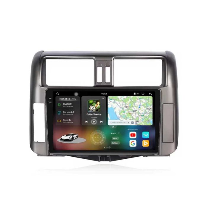 Магнітола Toyota Prado J150+GPS трекер + цілодобовий відеонагляд +360