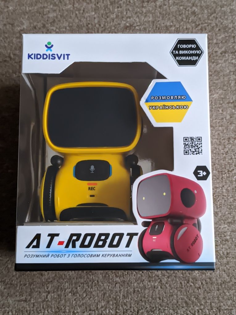 Україномовний Радіокерований робот AT-Robot з голосовим керуванням