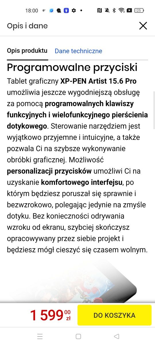 Nowy tablet graficzny