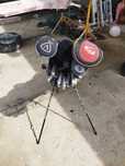 tacos e material de golf proficional