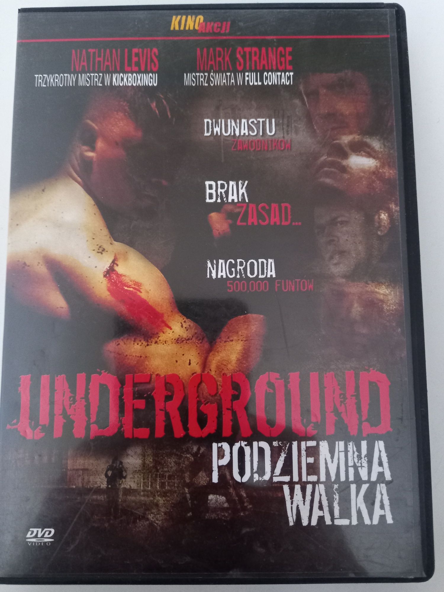 Film Underground Pidziemna Walka DVD Video