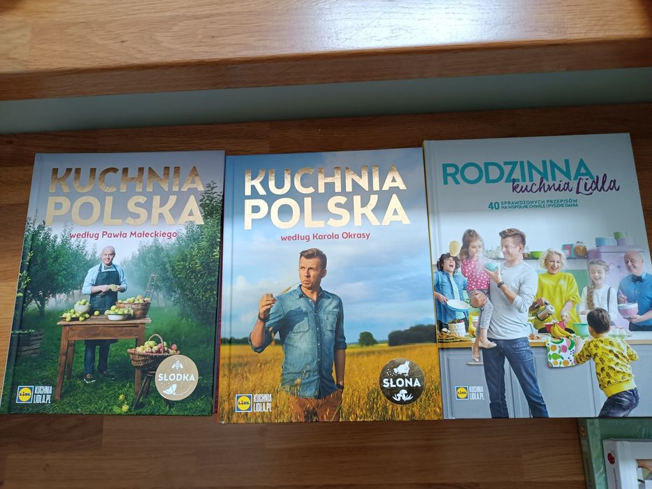 Zestaw książek kulinarnych