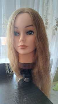 Голова навчальна Sibel 60 см, манекен, для зачісок волосся, волосы