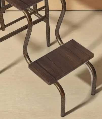 Табурет лестница три ступени