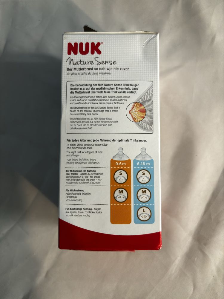 Бутылочка для кормления NUK в новом состоянии