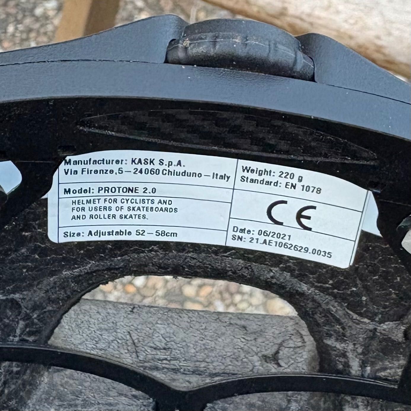 Capacete Kask Protone Icon M
